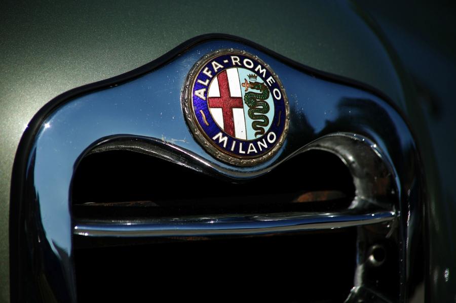Логотип Alfa Romeo 1900 CSS Zagato 1957 года  (фото 9 из 20)